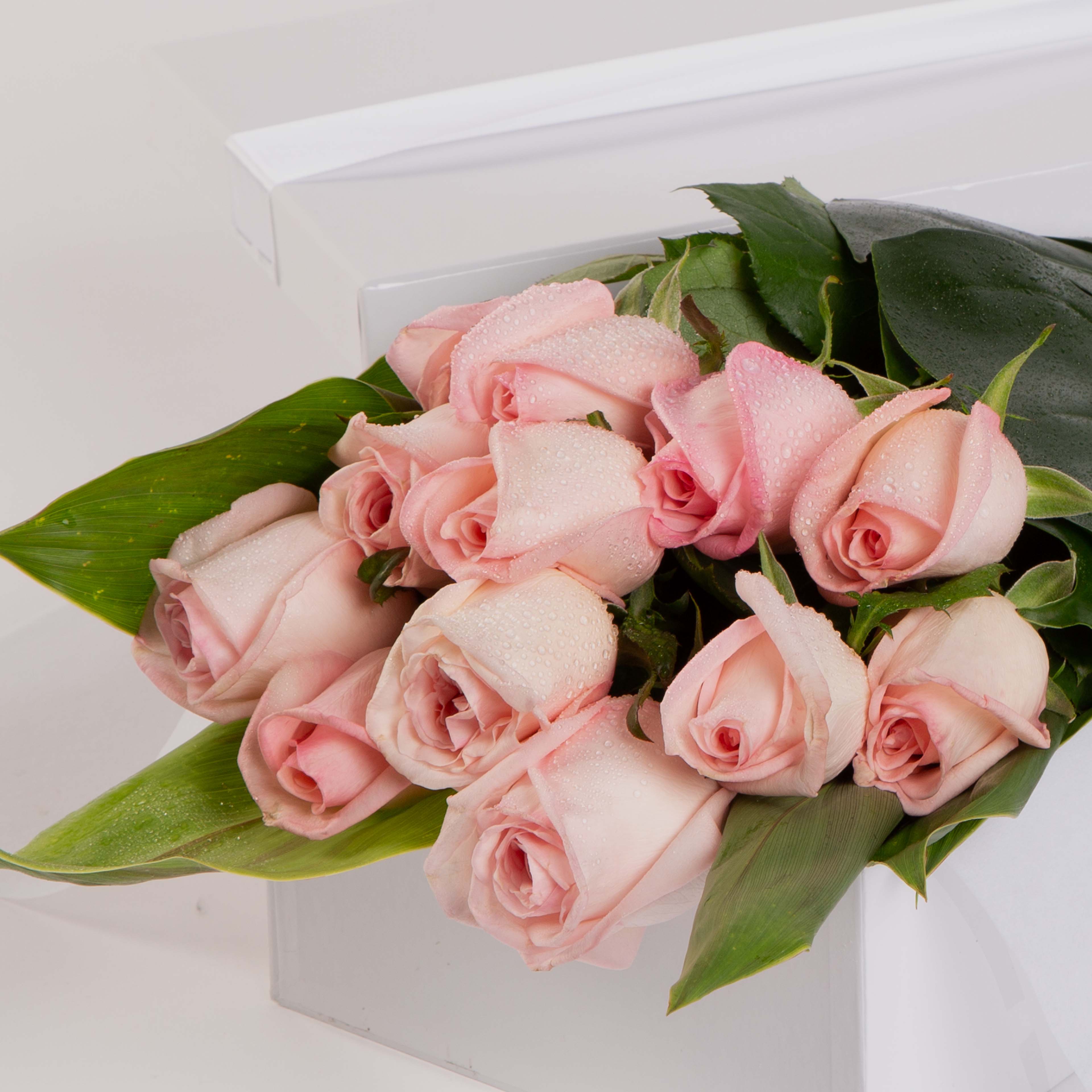 Pink Rose Box Panache Flowers